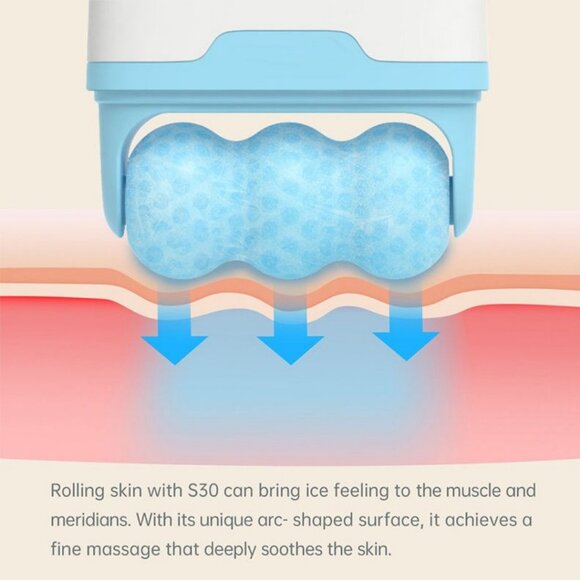 Face Tighten Ice Face Roller & Anti Cellulite Massager Pack1 Combo Pack - Picture 8 of 9